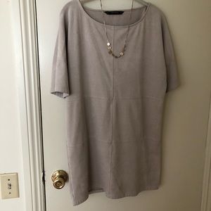 Zara jersey t-shirt dress
